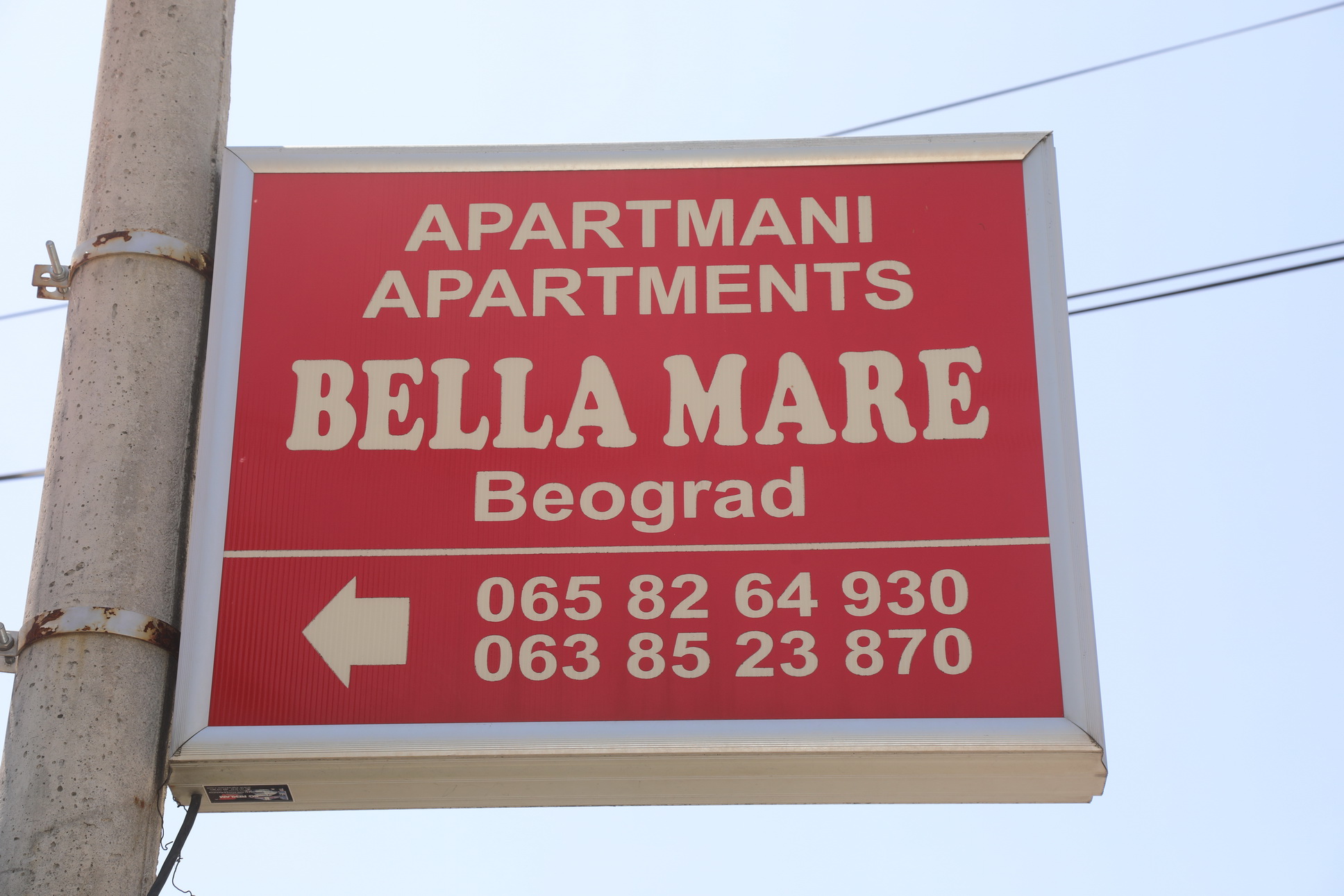 Enterijer apartmana Bella Mare